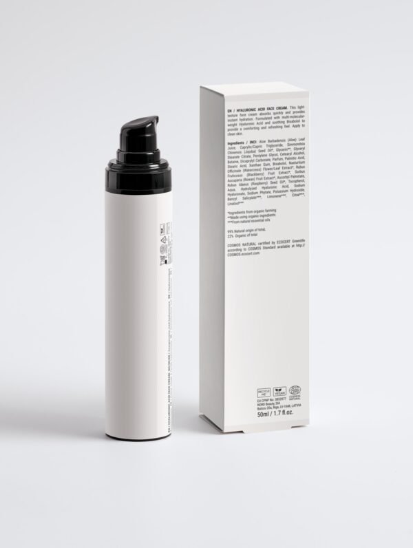 SSENN ELEGANCE Hyaluronic Acid Face Cream for Men - Image 2